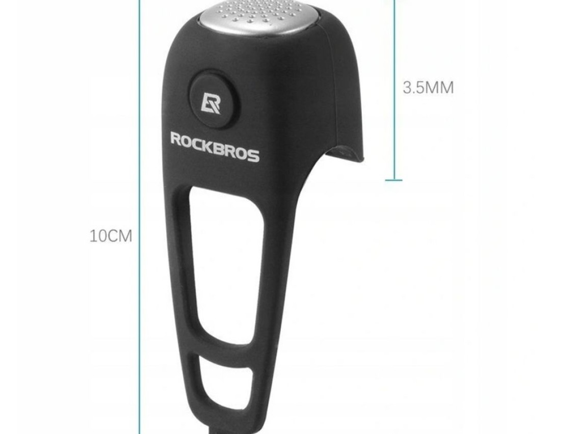 Rockbros CB1709BK electronic bicycle bell - black