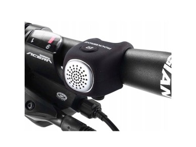 Campainha eletrônica para bicicleta Rockbros CB1709BK - preta Campainha eletrônica para bicicleta Rockbros CB1709BK - preta