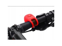 Campainha eletrônica para bicicleta Rockbros CB1709RD - vermelha Campainha eletrônica para bicicleta Rockbros CB1709RD - vermelha