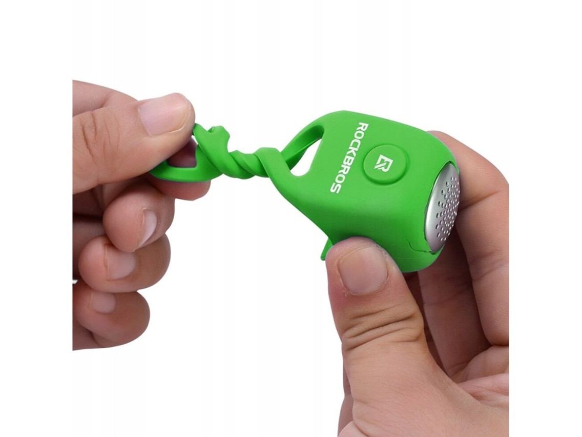 Rockbros CB1709GN electronic bicycle bell - green