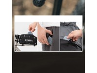 Rockbros 42320008001 Mini Electric Bicycle Pump for Schrader / Presta Valves 100PSI - Black Rockbros 42320008001 Mini Electric Bicycle Pump for Schrader / Presta Valves 100PSI - Black