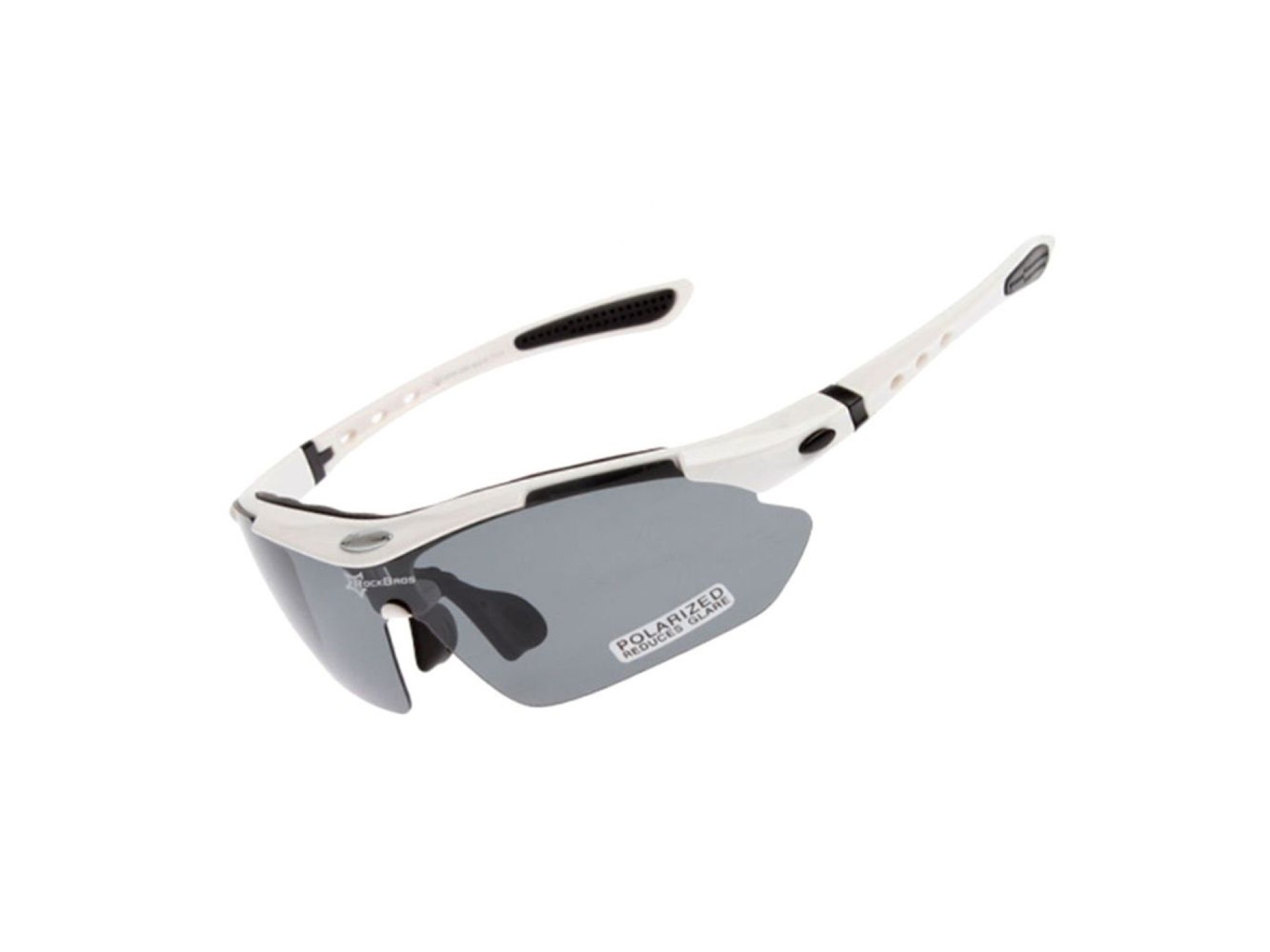 Gafas de ciclismo polarizadas Rockbros 10002 - Blancas
