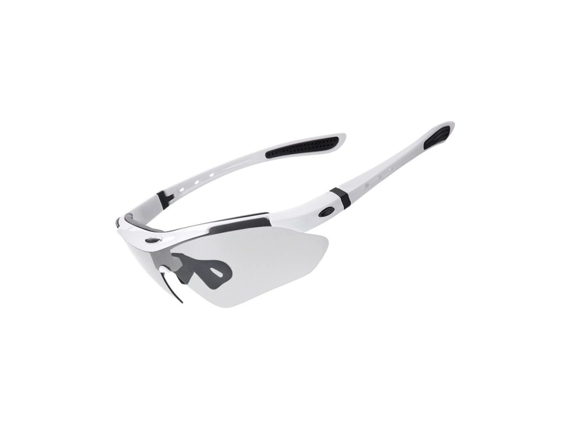 Gafas de ciclismo polarizadas Rockbros 10002 - Blancas
