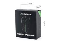 Compresor eléctrico Rockbros 42520006001 con pantalla digital para pelotas/globos - Azul Compresor eléctrico Rockbros 42520006001 con pantalla digital para pelotas/globos - Azul