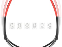 Óculos de ciclismo fotocromáticos Rockbros SP216BK UV400 - preto e vermelho Óculos de ciclismo fotocromáticos Rockbros SP216BK UV400 - preto e vermelho