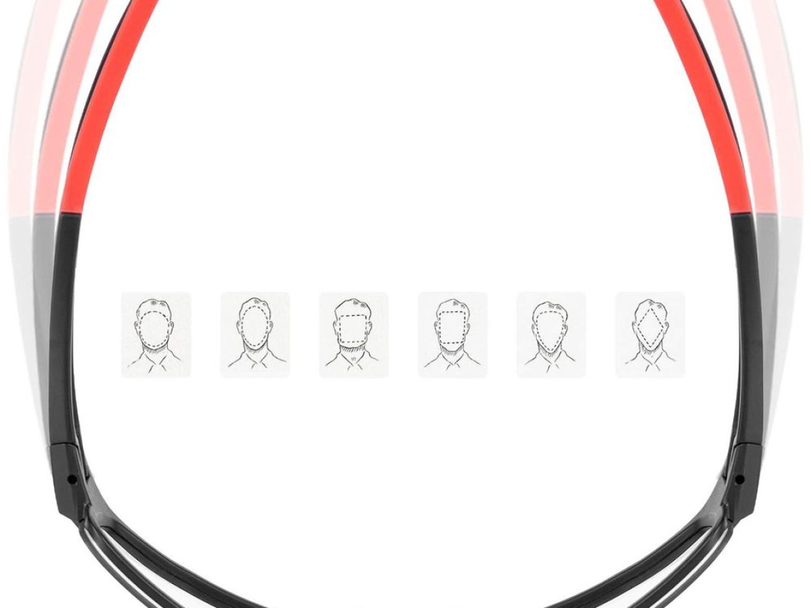 Óculos de ciclismo fotocromáticos Rockbros SP216BK UV400 - preto e vermelho