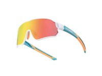 Gafas de ciclismo polarizadas Rockbros 14110009003 para ni�os de 8 a 14 a�os - verde y blanco