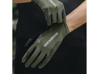 Guantes de ciclismo Rockbros 16110006003 con absorción de impactos, talla L - verde y negro Guantes de ciclismo Rockbros 16110006003 con absorción de impactos, talla L - verde y negro