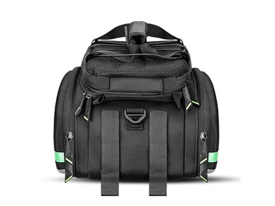 Rockbros A6-03BK bicycle bag for trunk 35 l with fold-out pockets - black Rockbros A6-03BK bicycle bag for trunk 35 l with fold-out pockets - black