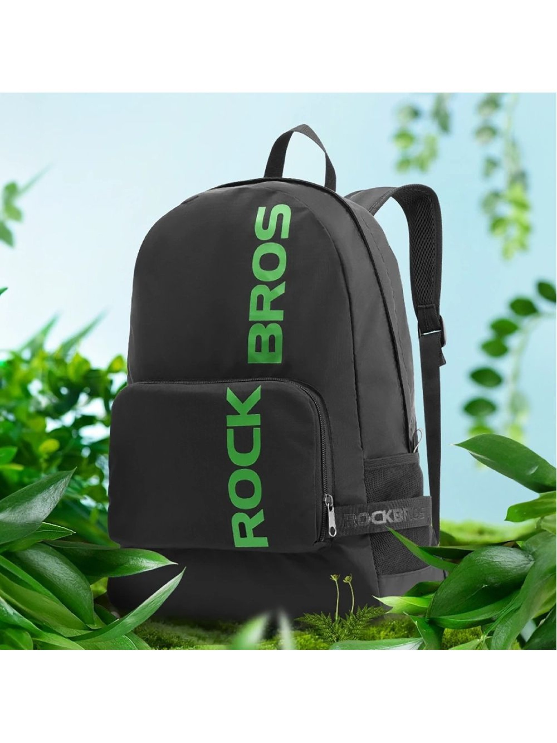Mochila deportiva plegable Rockbros H10-BK de 18 l - negra