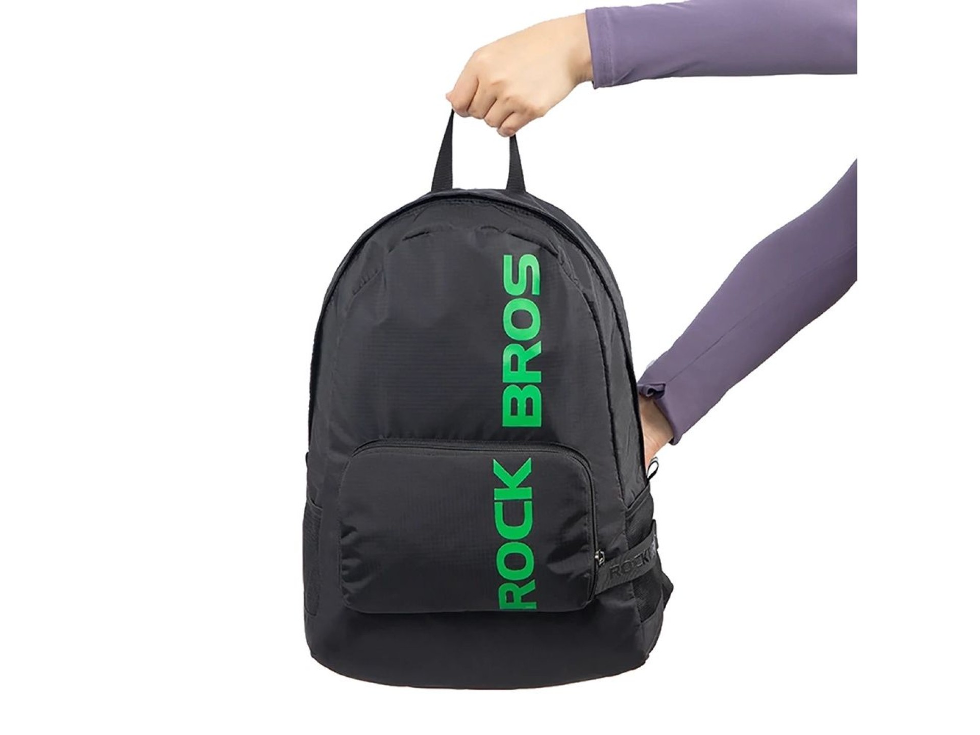 Mochila deportiva plegable Rockbros H10-BK de 18 l - negra