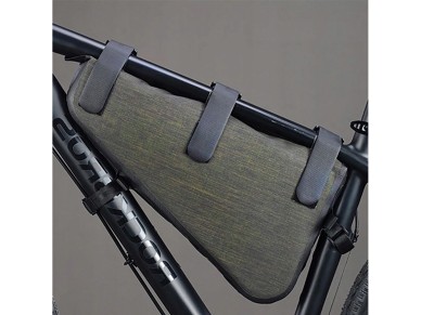 Rockbros AS-017 bicycle frame bag 5 l - dark green Rockbros AS-017 bicycle frame bag 5 l - dark green