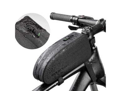 Bolsa impermeável para quadro de bicicleta Rockbros AS-019, 1,5 l - preta Bolsa impermeável para quadro de bicicleta Rockbros AS-019, 1,5 l - preta