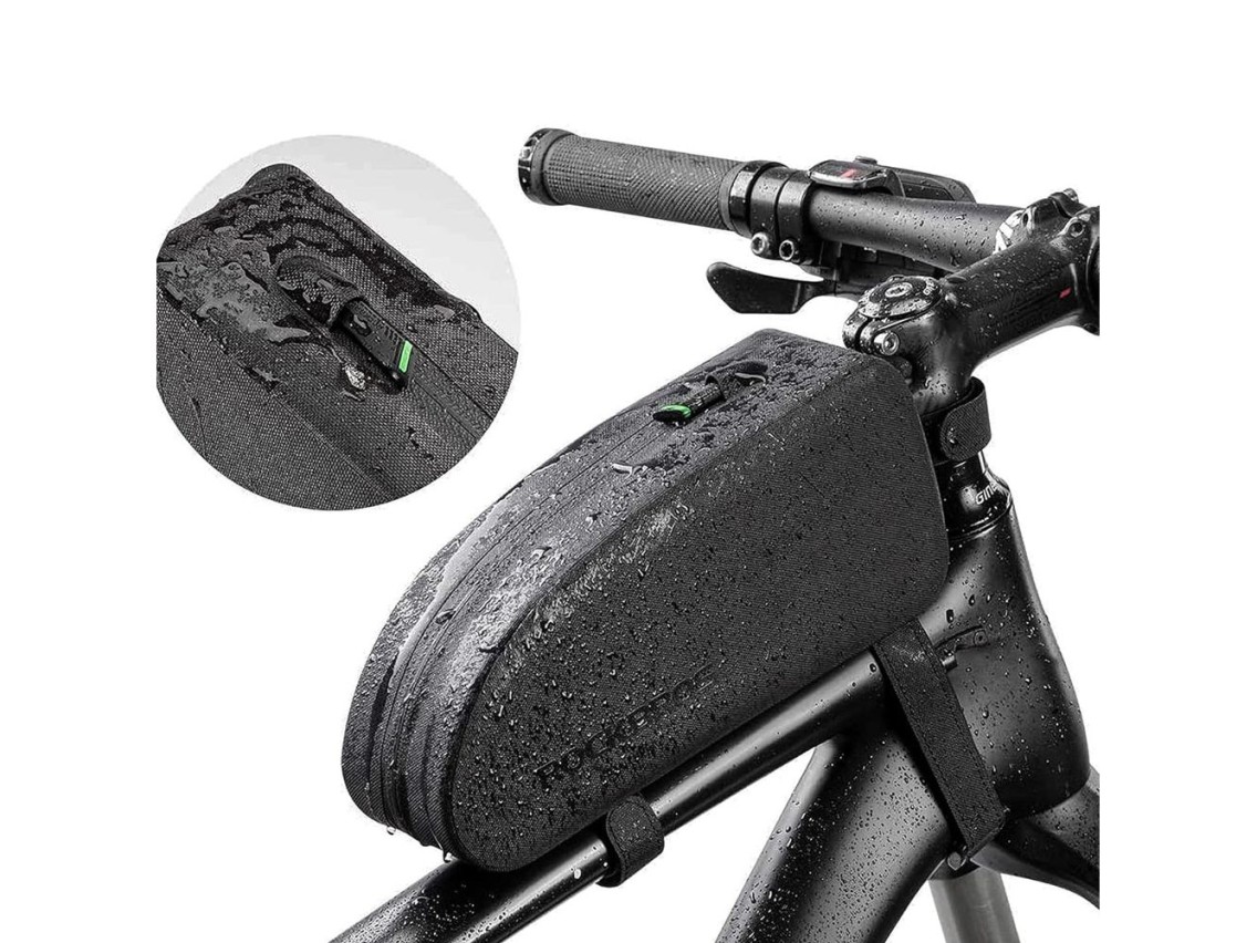 Rockbros AS-019 bicycle frame bag waterproof 1.5 l - black
