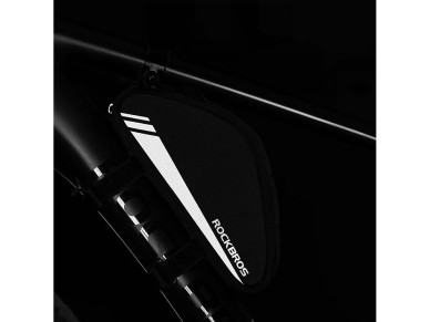 Rockbros B55-BK bicycle bag for frame 0.7 l - black Rockbros B55-BK bicycle bag for frame 0.7 l - black