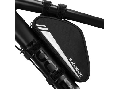 Rockbros B55-BK bicycle bag for frame 0.7 l - black Rockbros B55-BK bicycle bag for frame 0.7 l - black
