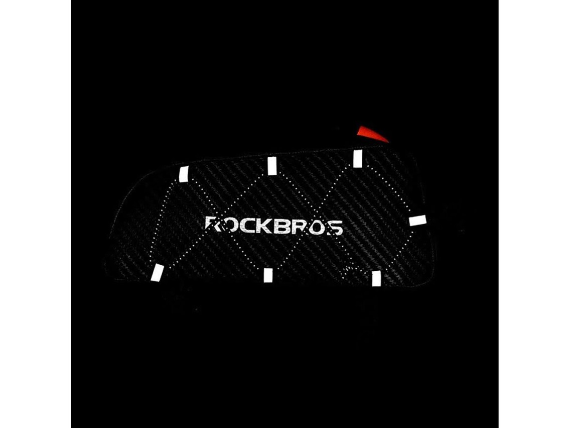 Bolsa de quadro de bicicleta trançada Rockbros 039BK 1L - Preta