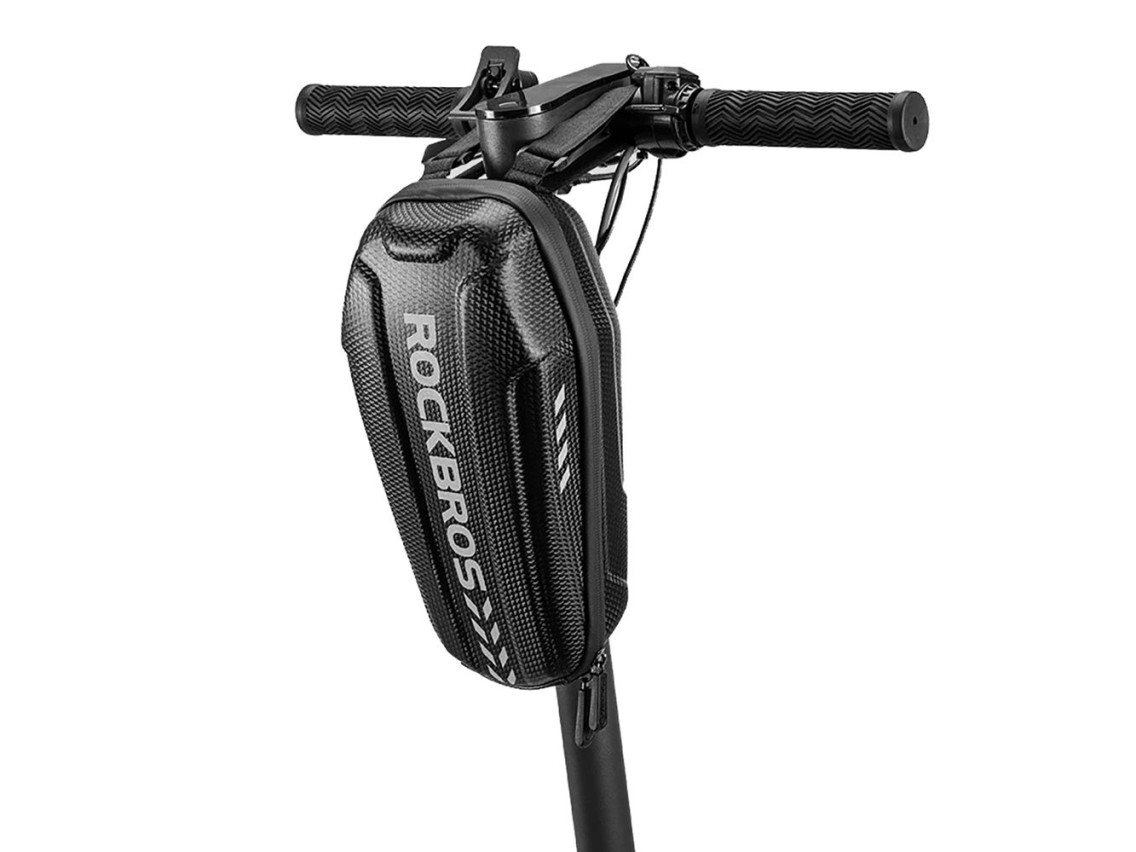 Bolsa para bicicleta Rockbros B62-1 para manillar o cuadro, 3L - Negra