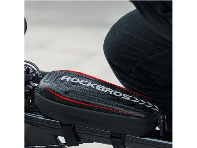 Rockbros B62-1 Bike Bag for Handlebar or Frame 3L - Black Rockbros B62-1 Bike Bag for Handlebar or Frame 3L - Black
