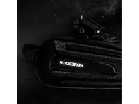 Rockbros B69 bicycle saddle bag 1.8l with easy release system - black Rockbros B69 bicycle saddle bag 1.8l with easy release system - black