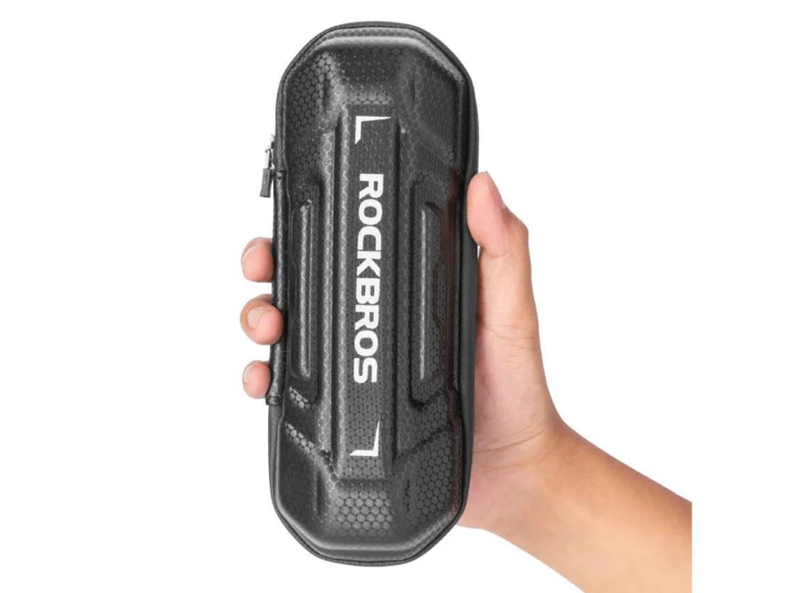 Bolsa para bicicleta Rockbros 30990003001 com suporte para garrafa de água - preta