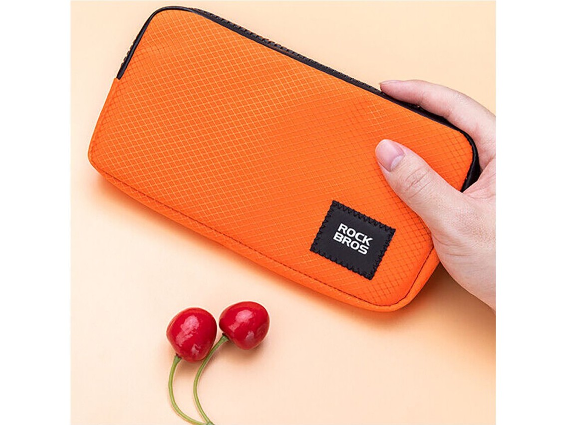 Rockbros bicycle bag 30990043004 for phone, keys, wallet 0.15 l - orange