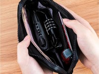 Bolsa para bicicleta Rockbros 30990043003 para teléfono, llaves y cartera, 0,15 l - negra Bolsa para bicicleta Rockbros 30990043003 para teléfono, llaves y cartera, 0,15 l - negra