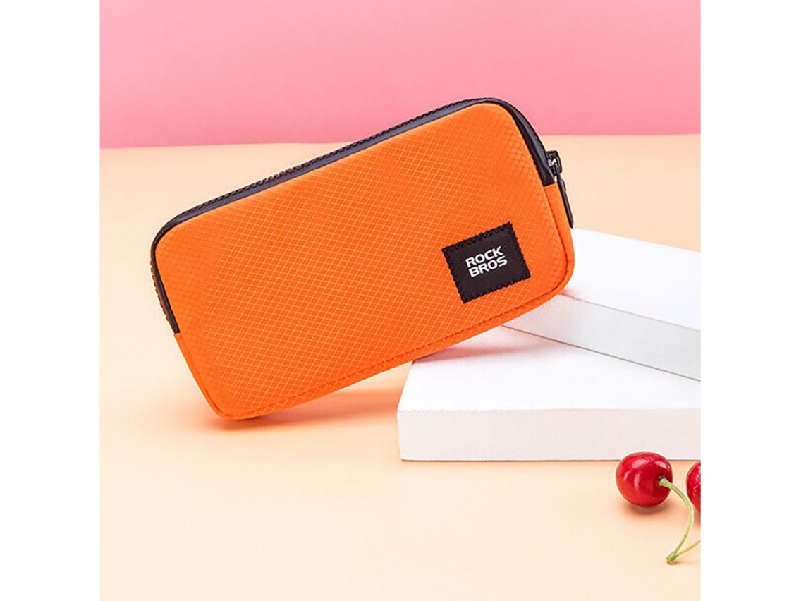 Rockbros bicycle bag 30990043004 for phone, keys, wallet 0.15 l - orange