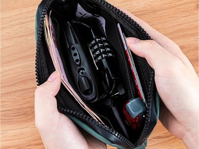 Rockbros bicycle bag 30990043006 for phone, keys, wallet 0.15 l - turquoise