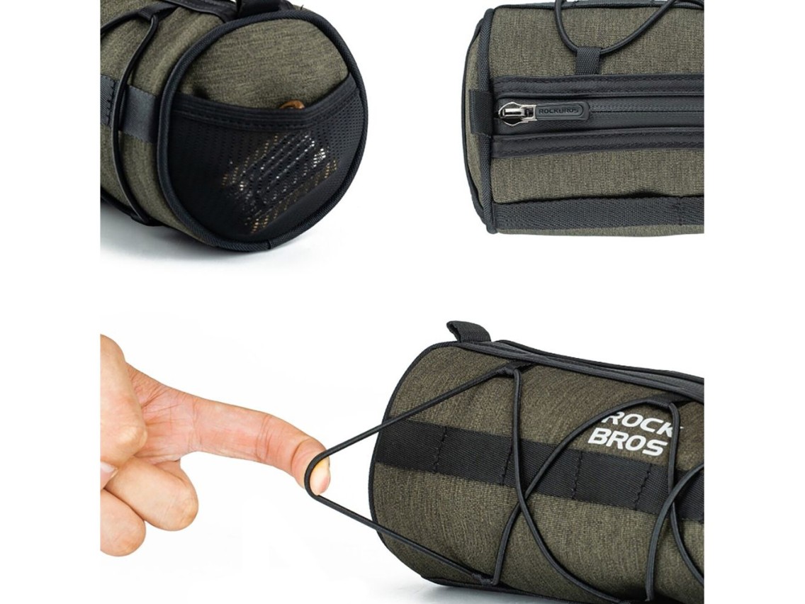 Rockbros 30110049001 bicycle handlebar bag 2 l - green