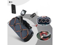 Rockbros 30110054002 bicycle handlebar bag 2.2 l - blue Rockbros 30110054002 bicycle handlebar bag 2.2 l - blue