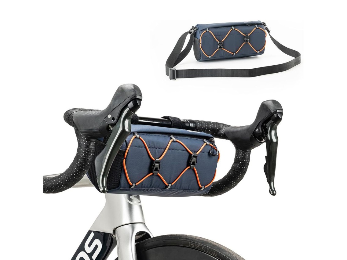 Rockbros 30110054002 bicycle handlebar bag 2.2 l - blue
