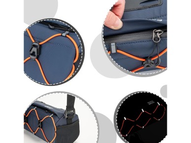 Bolsa para manillar de bicicleta Rockbros 30110054002, 2,2 l - azul Bolsa para manillar de bicicleta Rockbros 30110054002, 2,2 l - azul