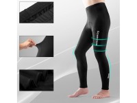 Calça de ciclismo respirável Rockbros RK2004M com almofada tamanho M - Preta Calça de ciclismo respirável Rockbros RK2004M com almofada tamanho M - Preta