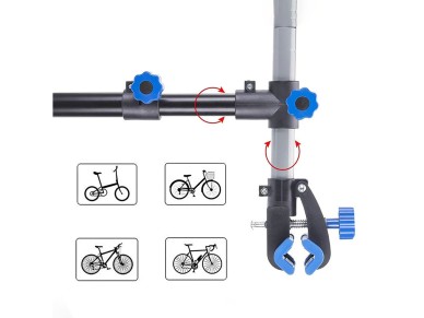 Rockbros MP-01 tabletop service stand for bicycles with knobs - black Rockbros MP-01 tabletop service stand for bicycles with knobs - black