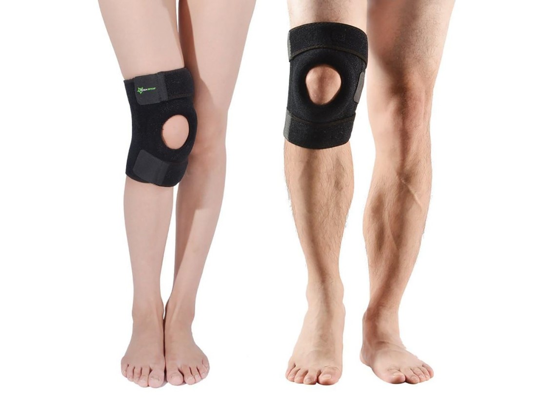 Rockbros LF1106M sports protector for patella and knee joint size M - black