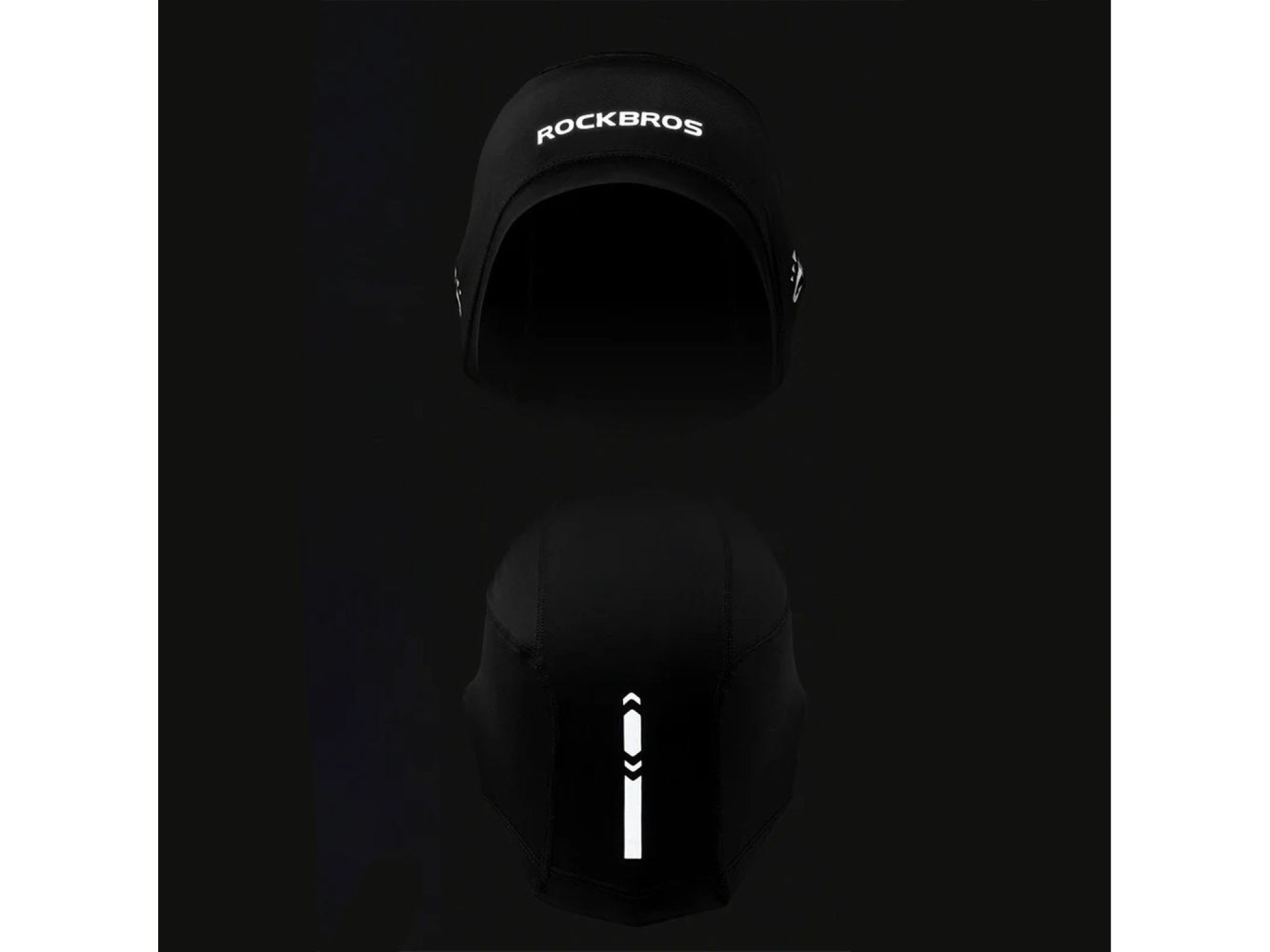 Rockbros YPP037 cycling cap with cutouts for glasses - black