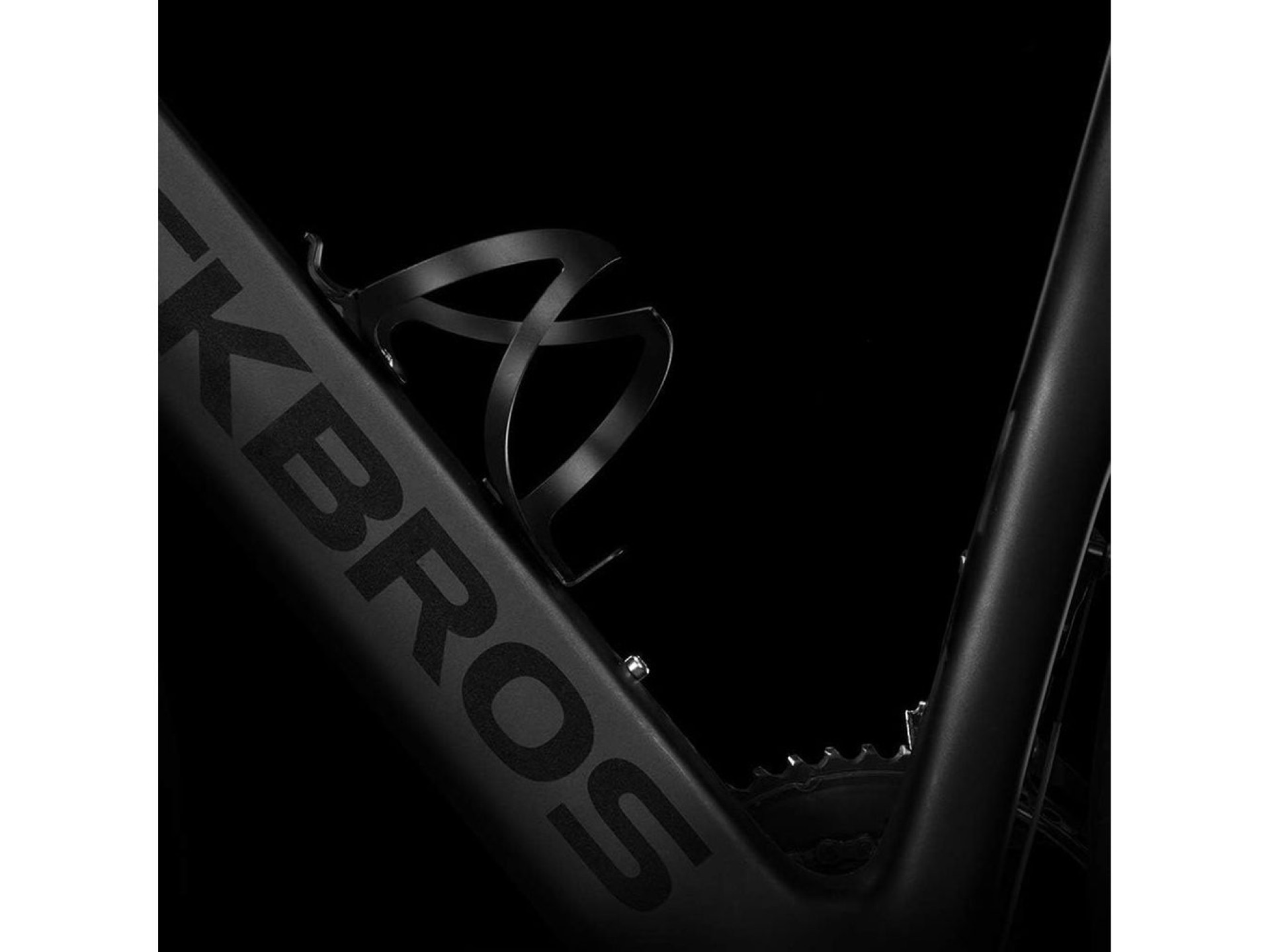 Suporte para garrafa de bicicleta Rockbros 2017-11ABK em alumínio - Preto
