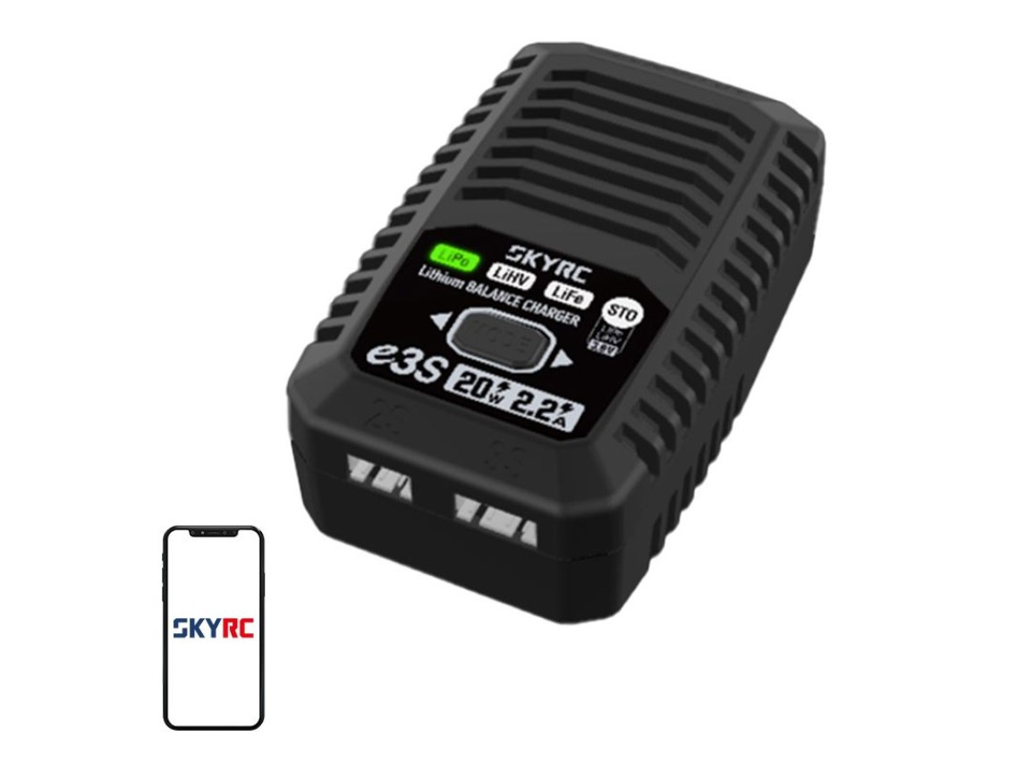 Cargador SkyRC e3S 2S/3S
