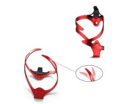 Suporte para garrafa de bicicleta Rockbros 2017-11ARD em alumínio - Vermelho Suporte para garrafa de bicicleta Rockbros 2017-11ARD em alumínio - Vermelho