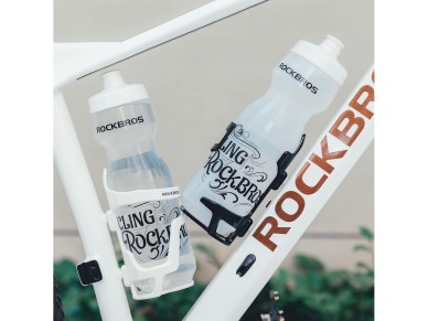 Rockbros 31210012002 bicycle bottle holder - white Rockbros 31210012002 bicycle bottle holder - white