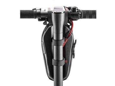 Rockbros bag 3011006301 for the handlebar of a bicycle or scooter 1.3 l - black Rockbros bag 3011006301 for the handlebar of a bicycle or scooter 1.3 l - black