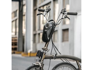 Rockbros bag 3011006301 for the handlebar of a bicycle or scooter 1.3 l - black Rockbros bag 3011006301 for the handlebar of a bicycle or scooter 1.3 l - black