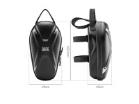 Bolsa Rockbros 3011006301 para el manillar de bicicleta o patinete, 1,3 l - negra Bolsa Rockbros 3011006301 para el manillar de bicicleta o patinete, 1,3 l - negra