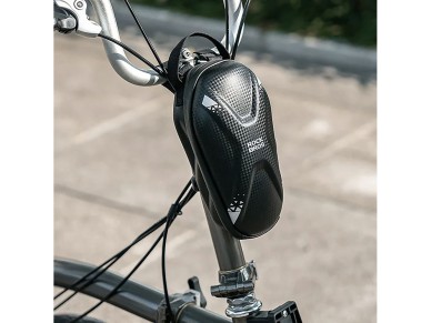 Rockbros bag 3011006301 for the handlebar of a bicycle or scooter 1.3 l - black Rockbros bag 3011006301 for the handlebar of a bicycle or scooter 1.3 l - black