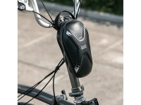 Bolsa Rockbros 3011006301 para el manillar de bicicleta o patinete, 1,3 l - negra Bolsa Rockbros 3011006301 para el manillar de bicicleta o patinete, 1,3 l - negra