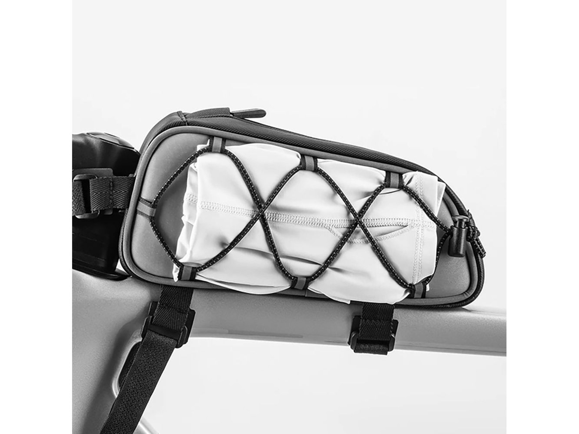 Bolsa para quadro de bicicleta Rockbros 3012010901, 0,9 l - prata