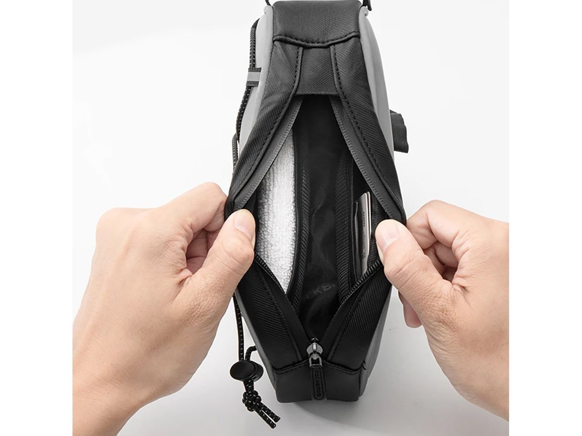 Bolsa para quadro de bicicleta Rockbros 3012010901, 0,9 l - prata