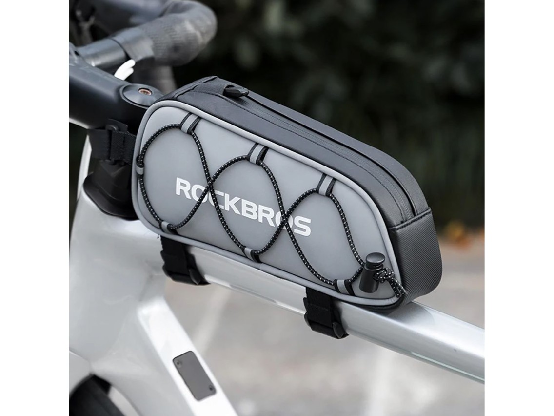 Bolsa para quadro de bicicleta Rockbros 3012010901, 0,9 l - prata