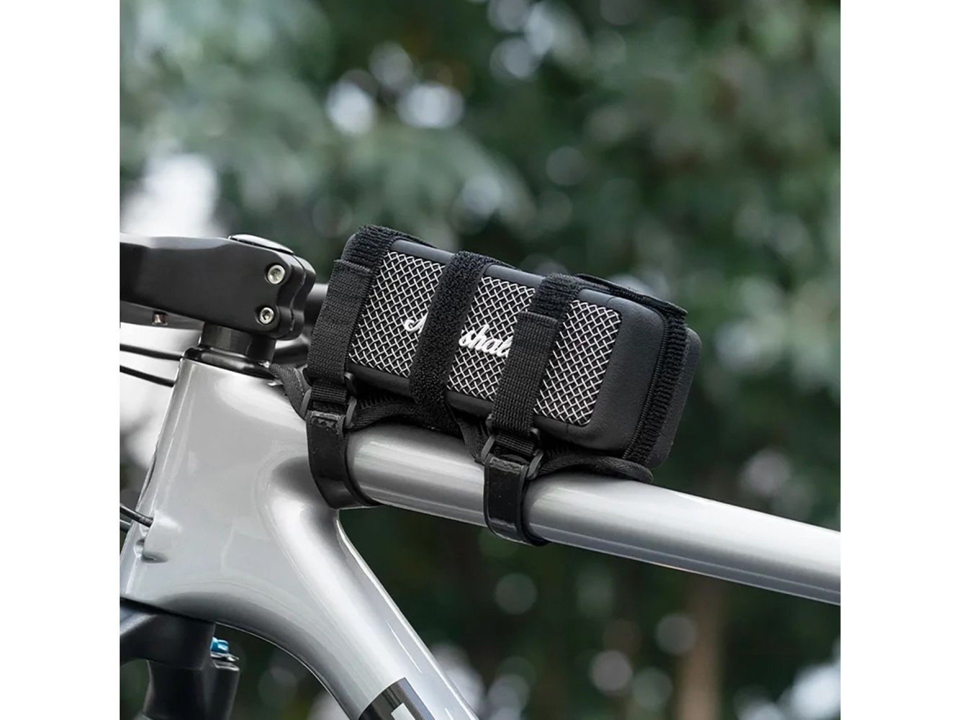 Rockbros 50210064001 Velcro Bike Strap for Bluetooth Speaker or Water Bottle - Black